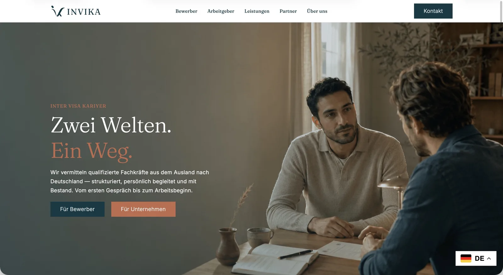 Website-Projekt für INVIKA